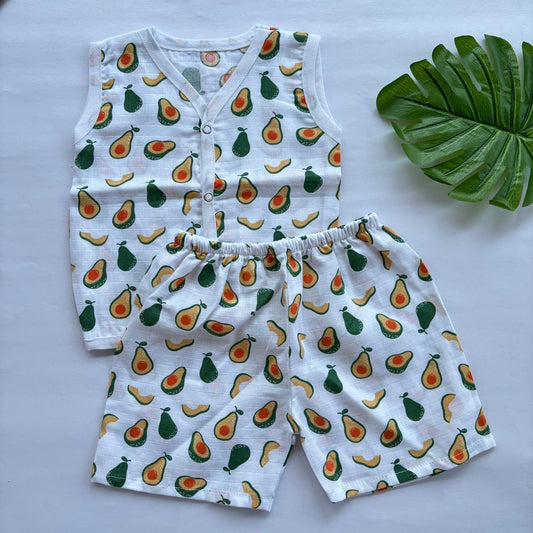 Premium Muslin co-ord set MN01