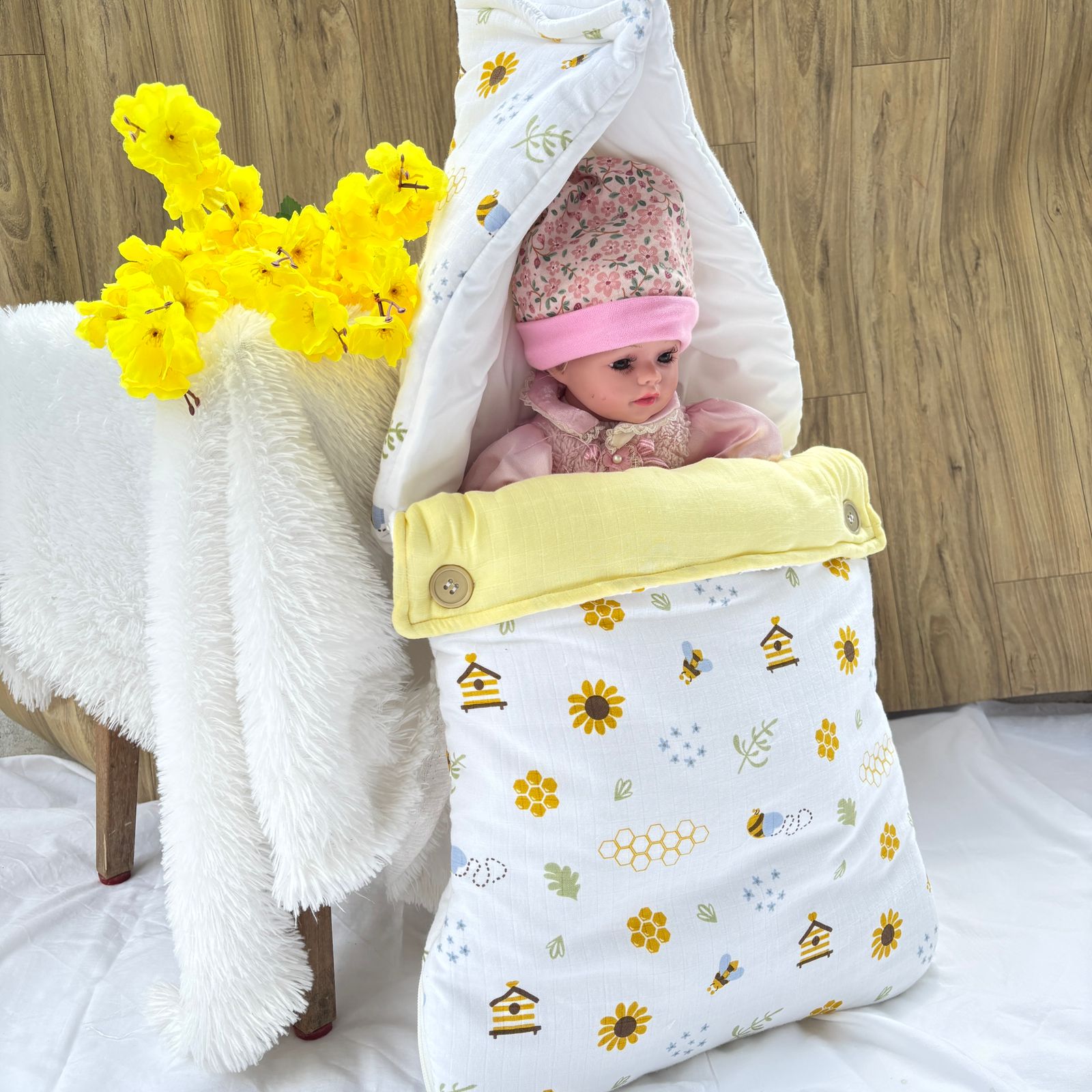 Soft Cotton Carry Bed