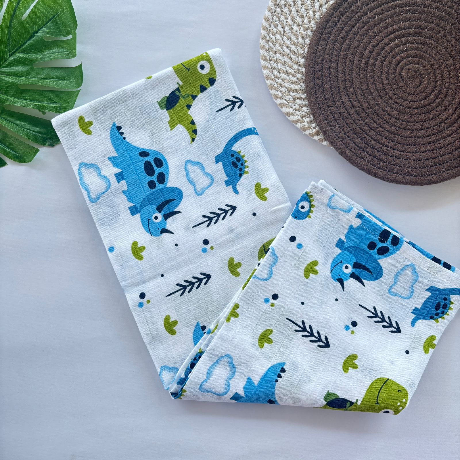 Newborn Muslin Wrapping Blanket