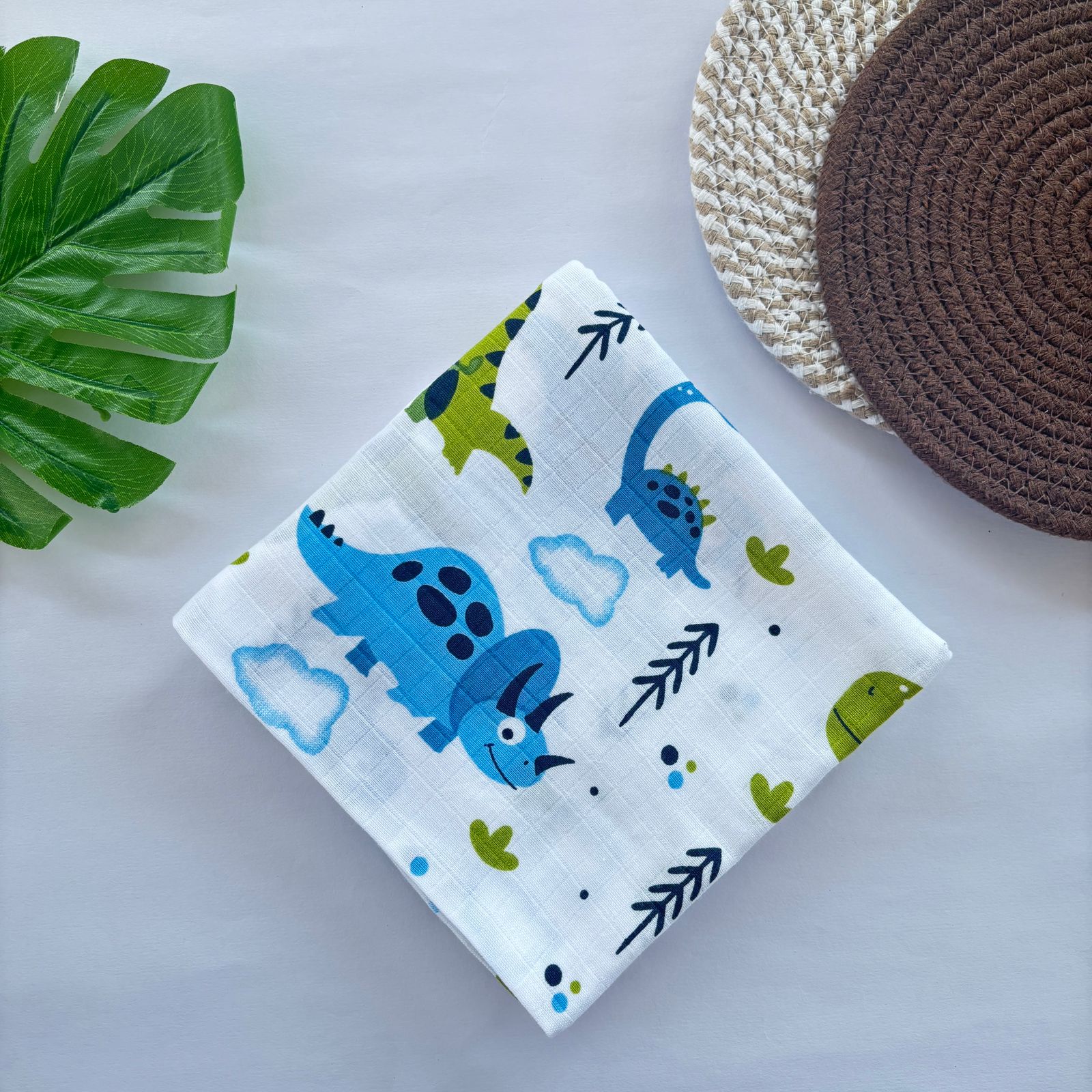 Newborn Muslin Wrapping Blanket
