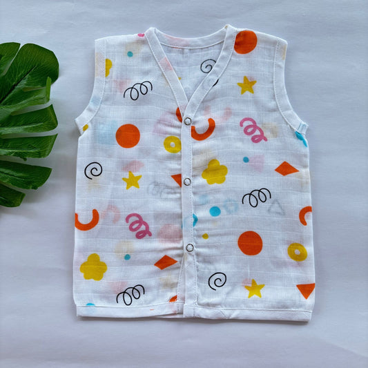 Muslin Button jablas MN01