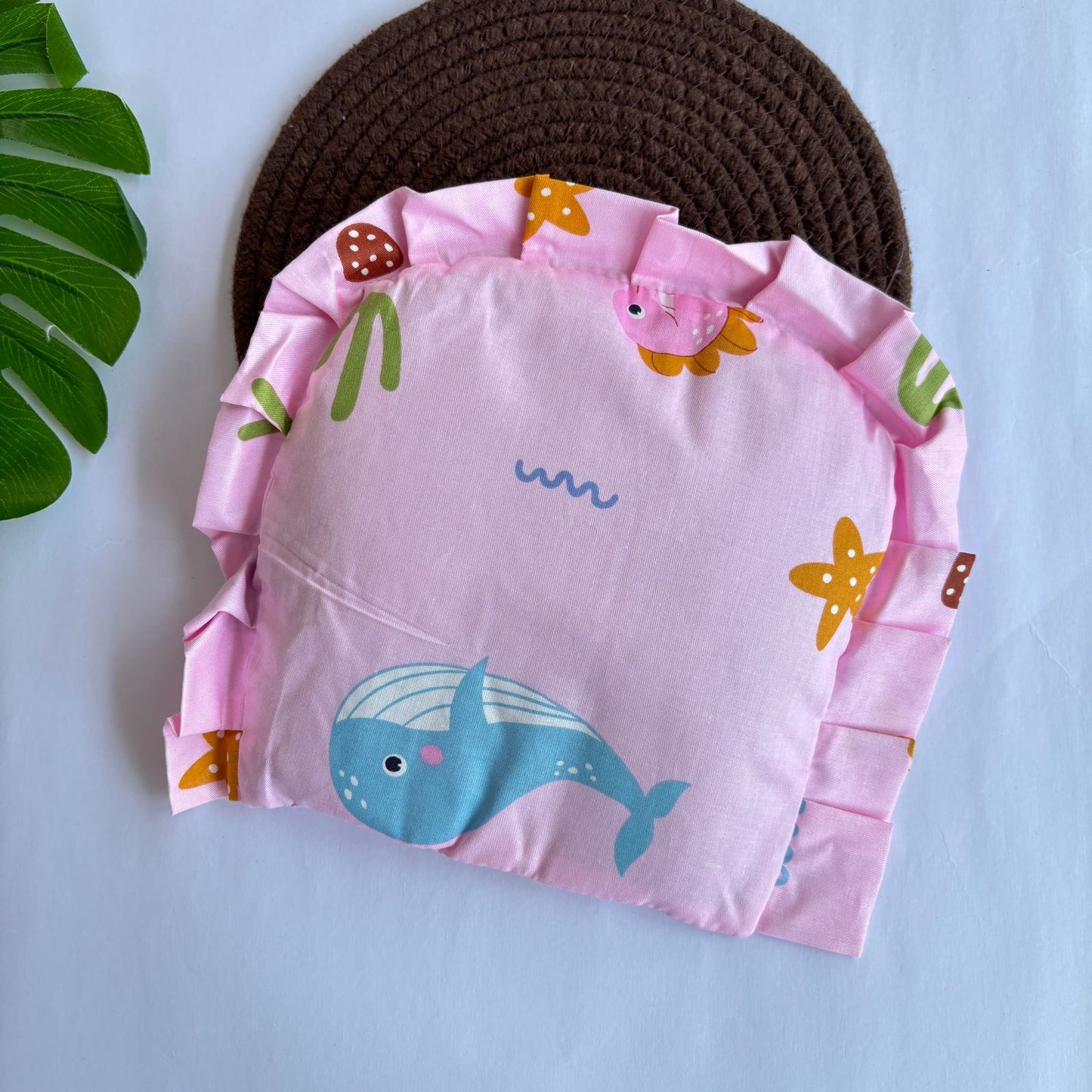 Baby Head Shapping Pillow With Mustard Seeds MN01