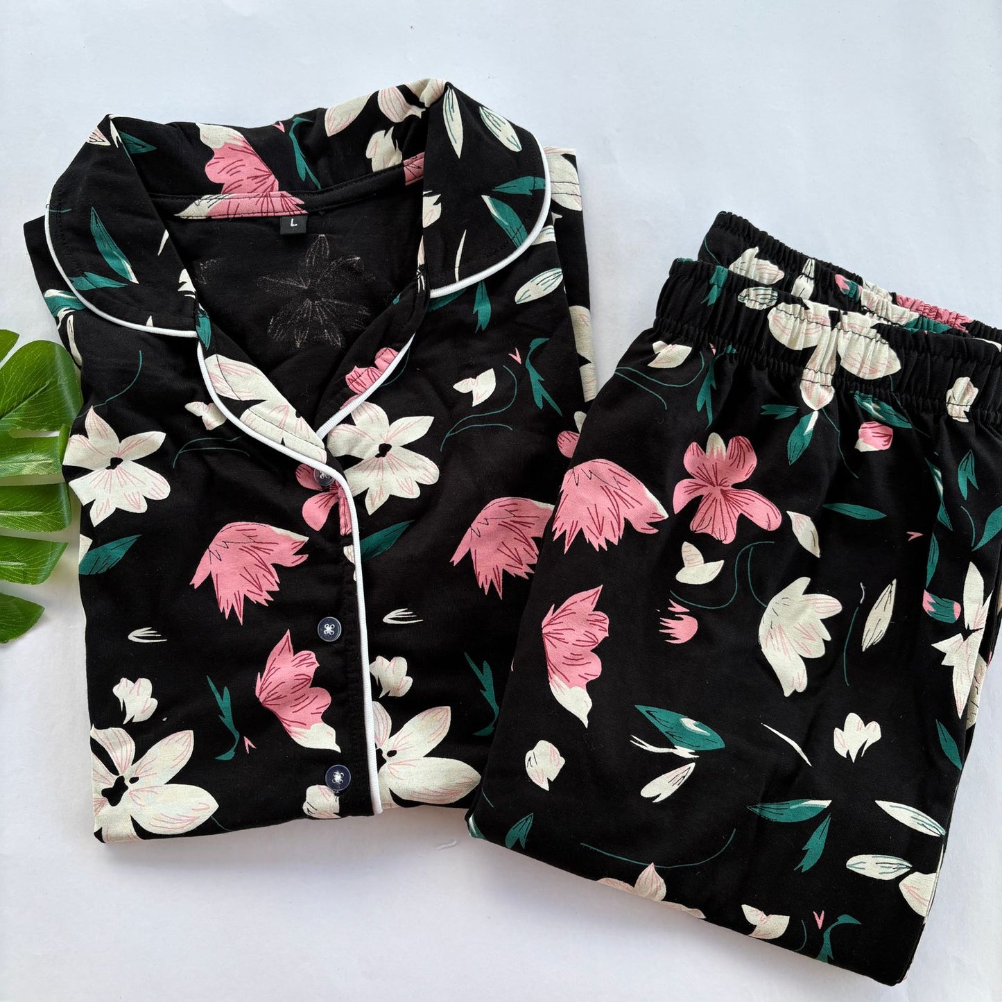 Women's collar night suit  JP01
