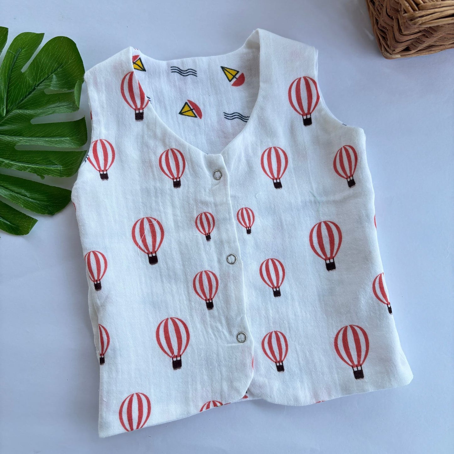 Reversible Muslin Jabla Double Layer MN01