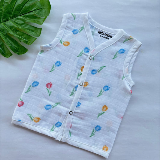 Muslin Button jablas MN01