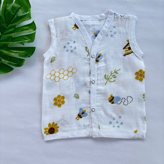Muslin Button jablas MN01
