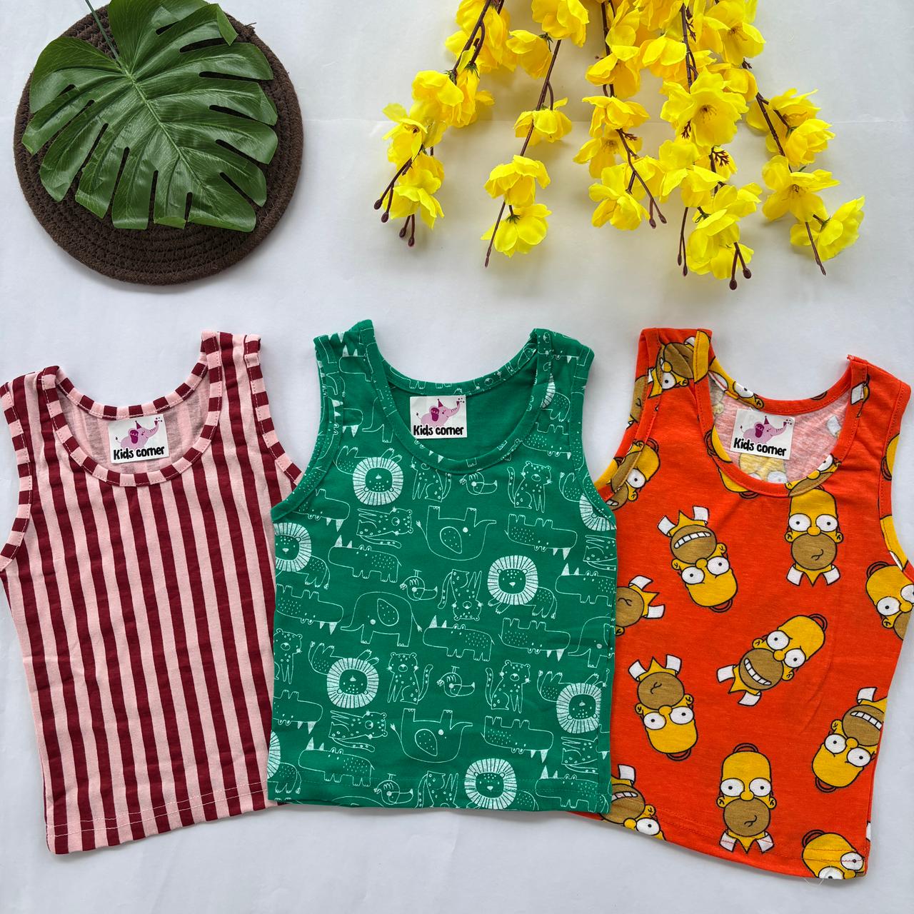 Sleeveless T Shirt Combo LP01