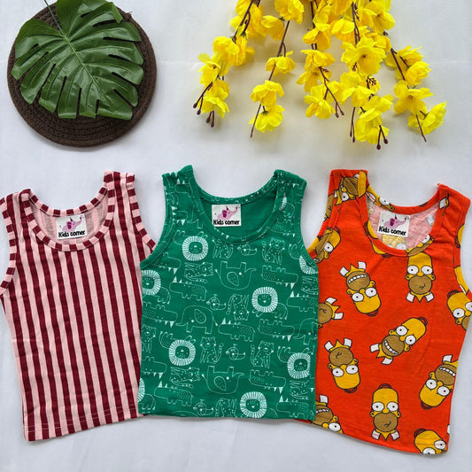 Sleeveless T Shirt Combo LP01