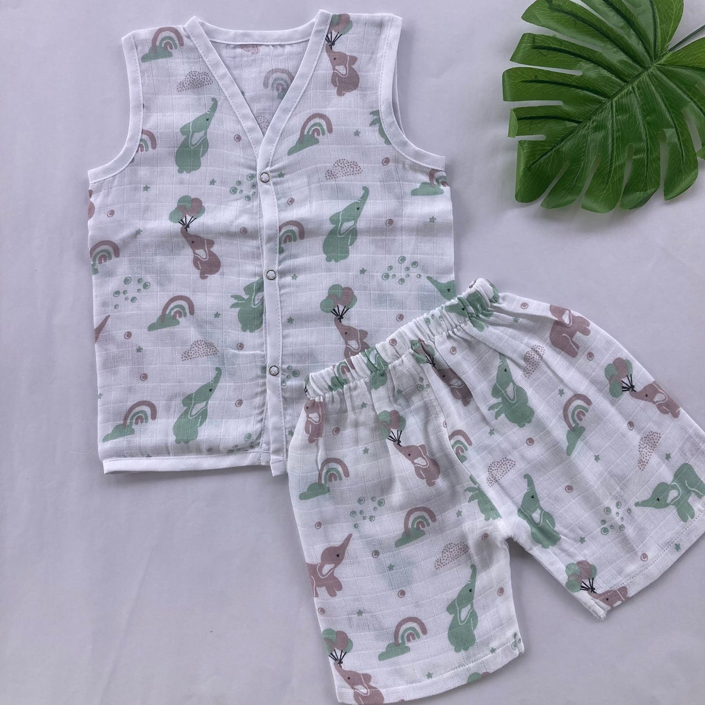 Premium Muslin co-ord set MN01