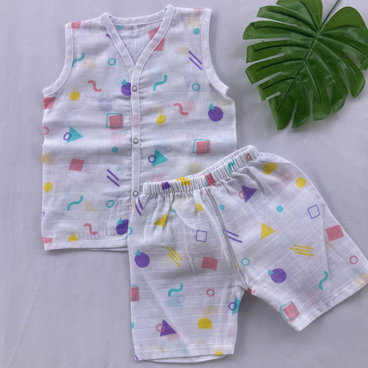 Premium Muslin co-ord set MN01