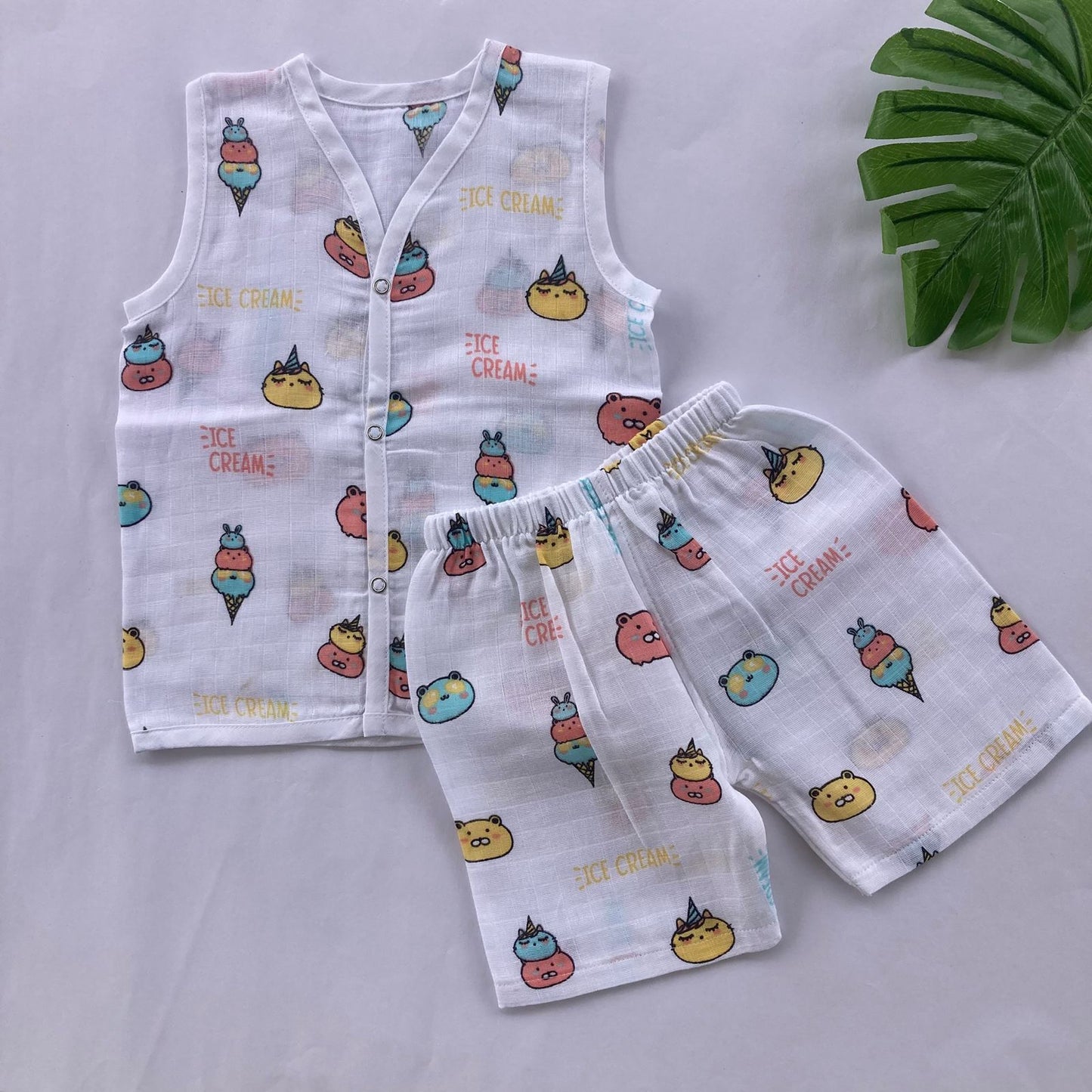Premium Muslin co-ord set MN01