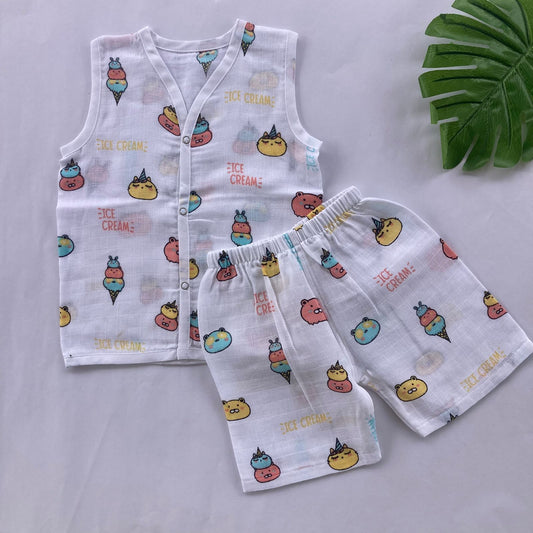 Premium Muslin co-ord set MN01