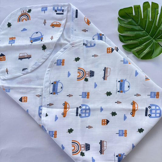 Baby muslin premium cap towel MN01