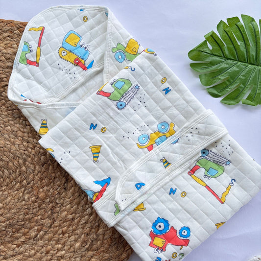 Baby Hooded Wrap / Blanket MN01