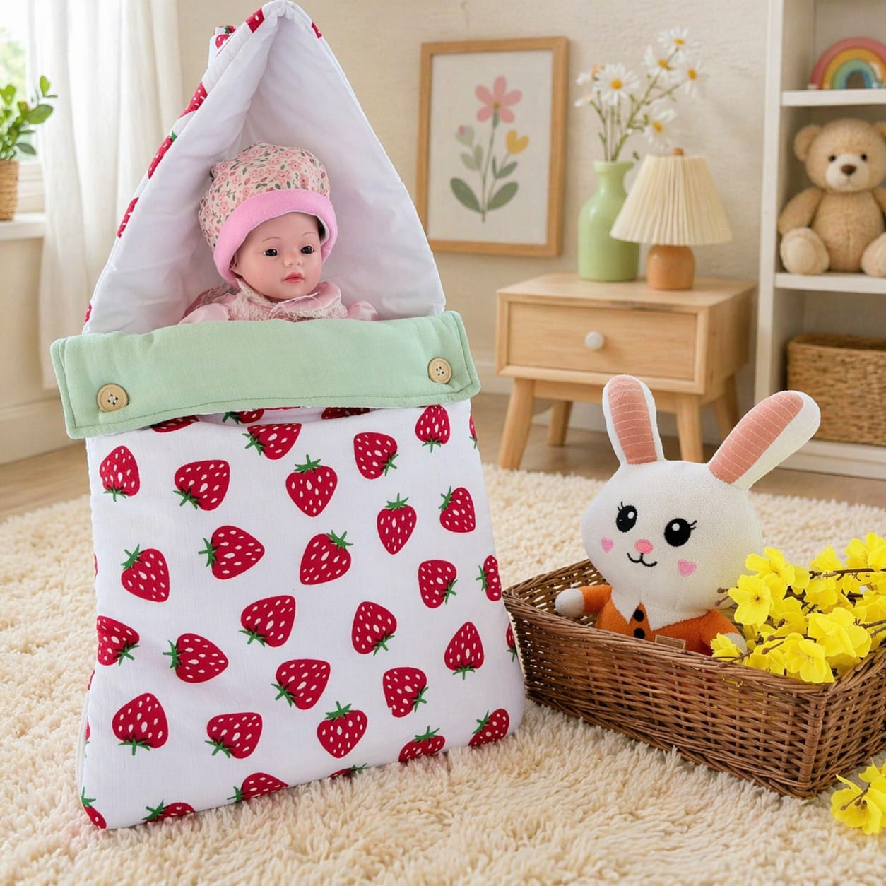 Premium Muslin Baby Carry Bed Online