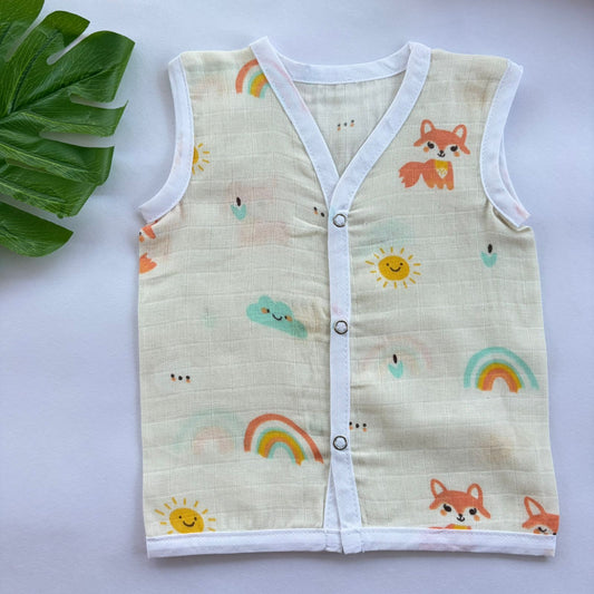 Muslin Button jablas MN01