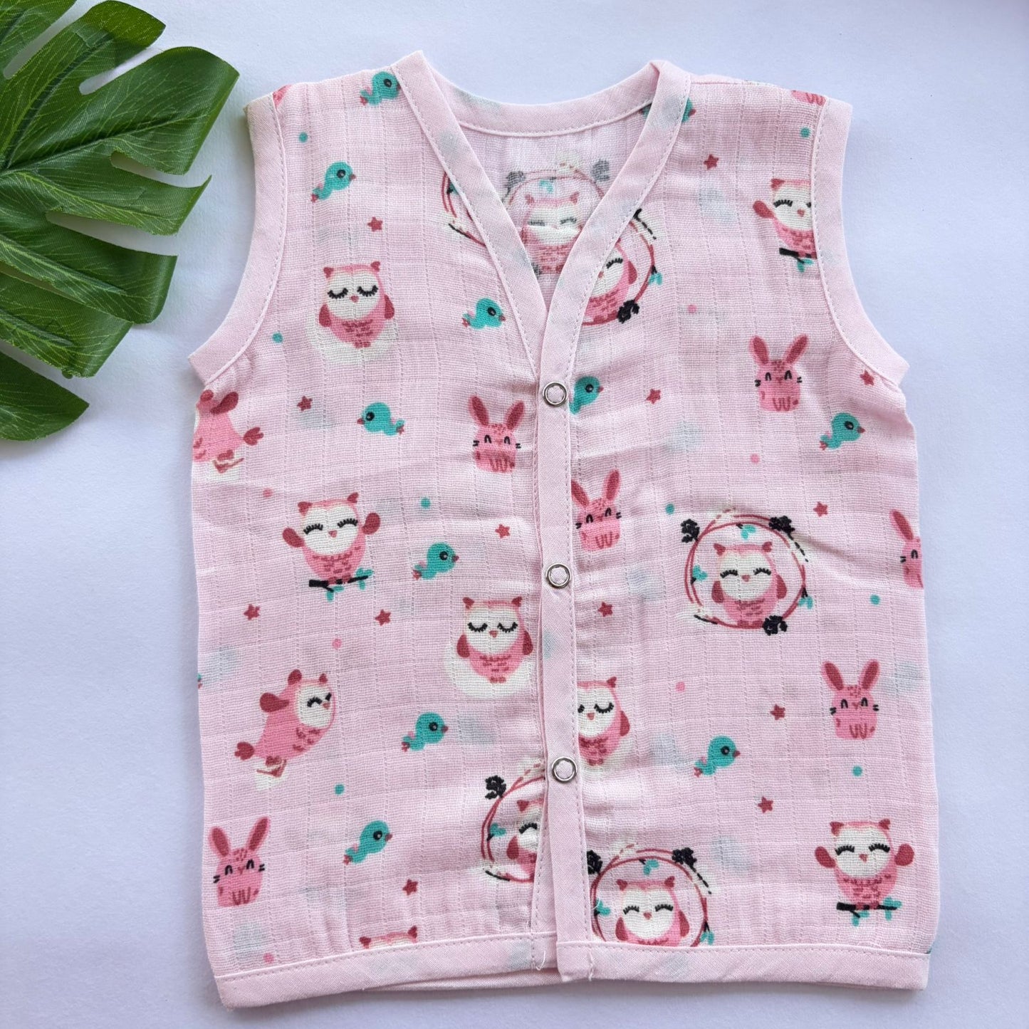 Muslin Button jablas MN01