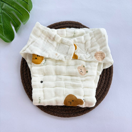 Muslin 6 layer Premium Nappy