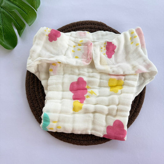 Muslin 6 layer Premium Nappy