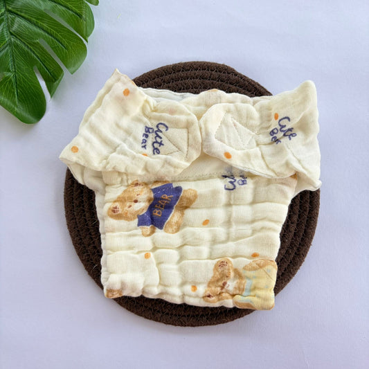 Muslin 6 layer Premium Nappy