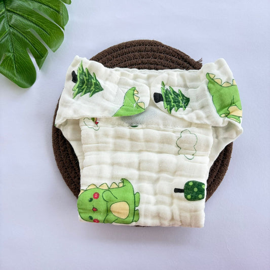 Muslin 6 layer Premium Nappy