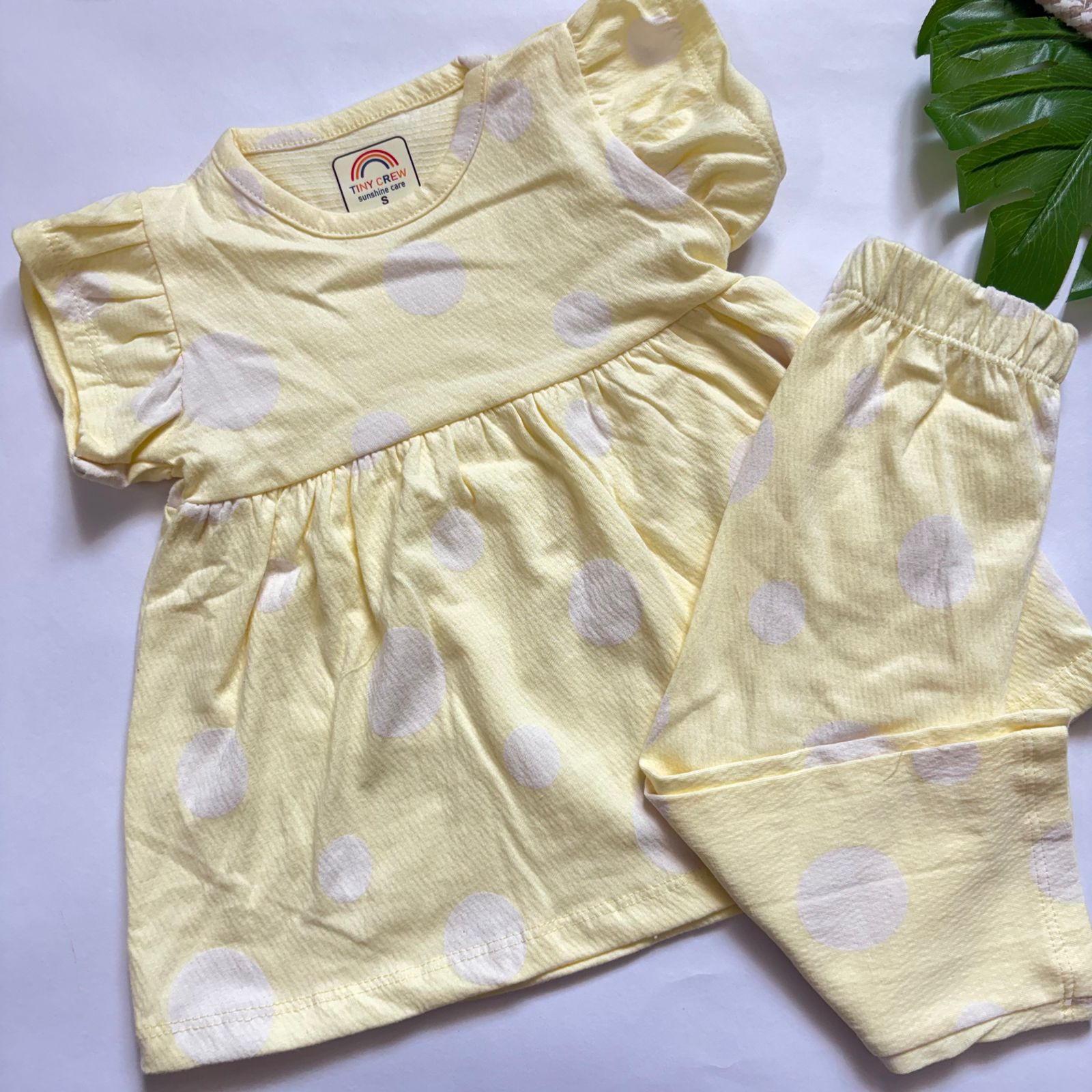Girls Waffle knit Co-Ord Set FC01
