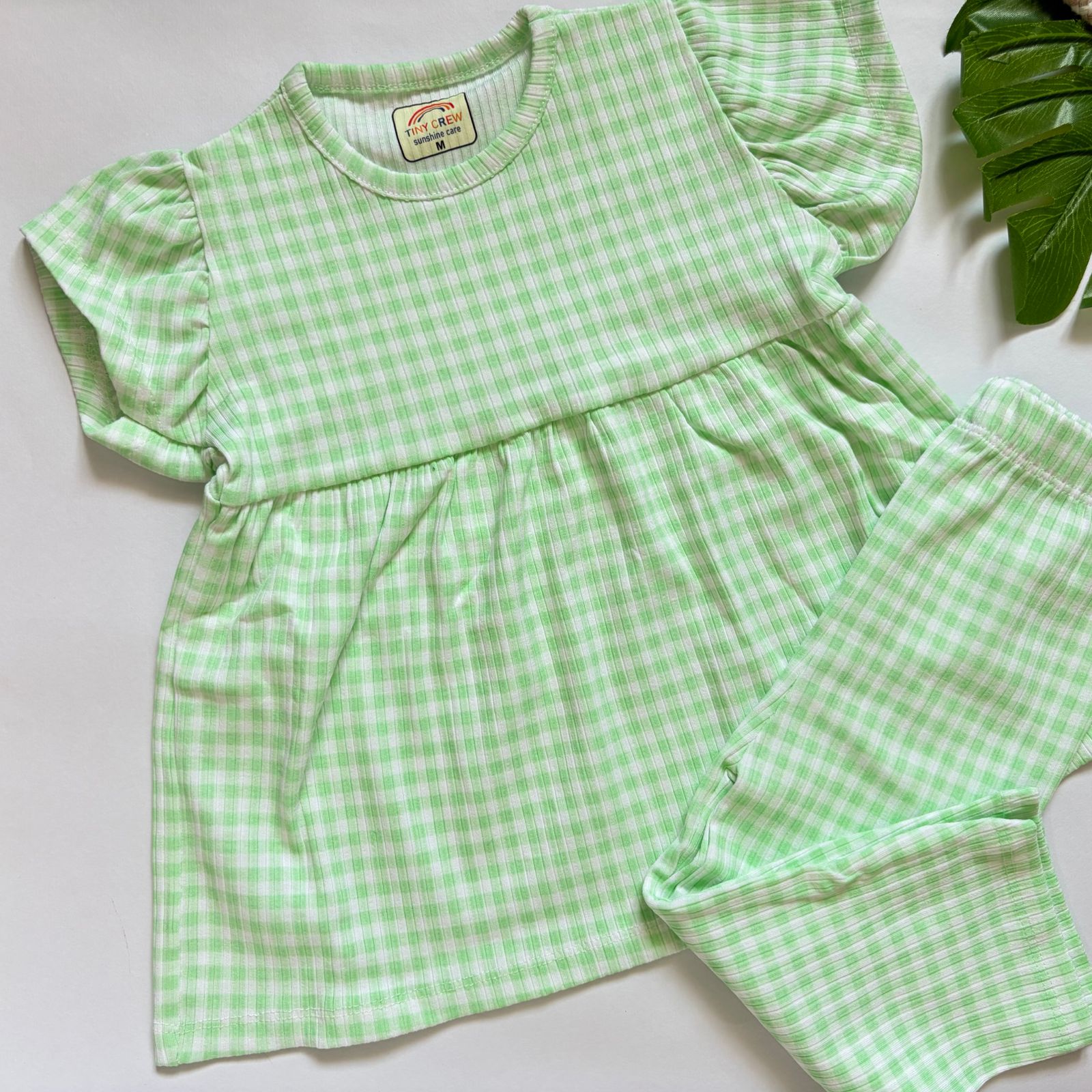Girls Waffle knit Co-Ord Set FC01