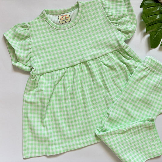 Girls Waffle knit Co-Ord Set FC01