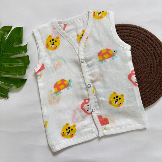 Muslin Button jablas MN01
