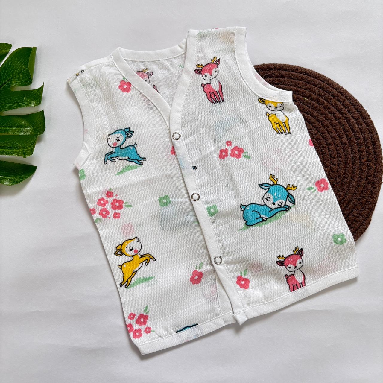 Muslin Button jablas MN01