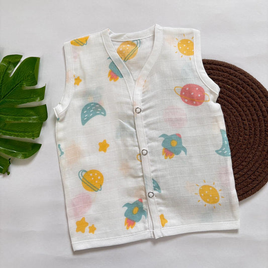 Muslin Button jablas MN01
