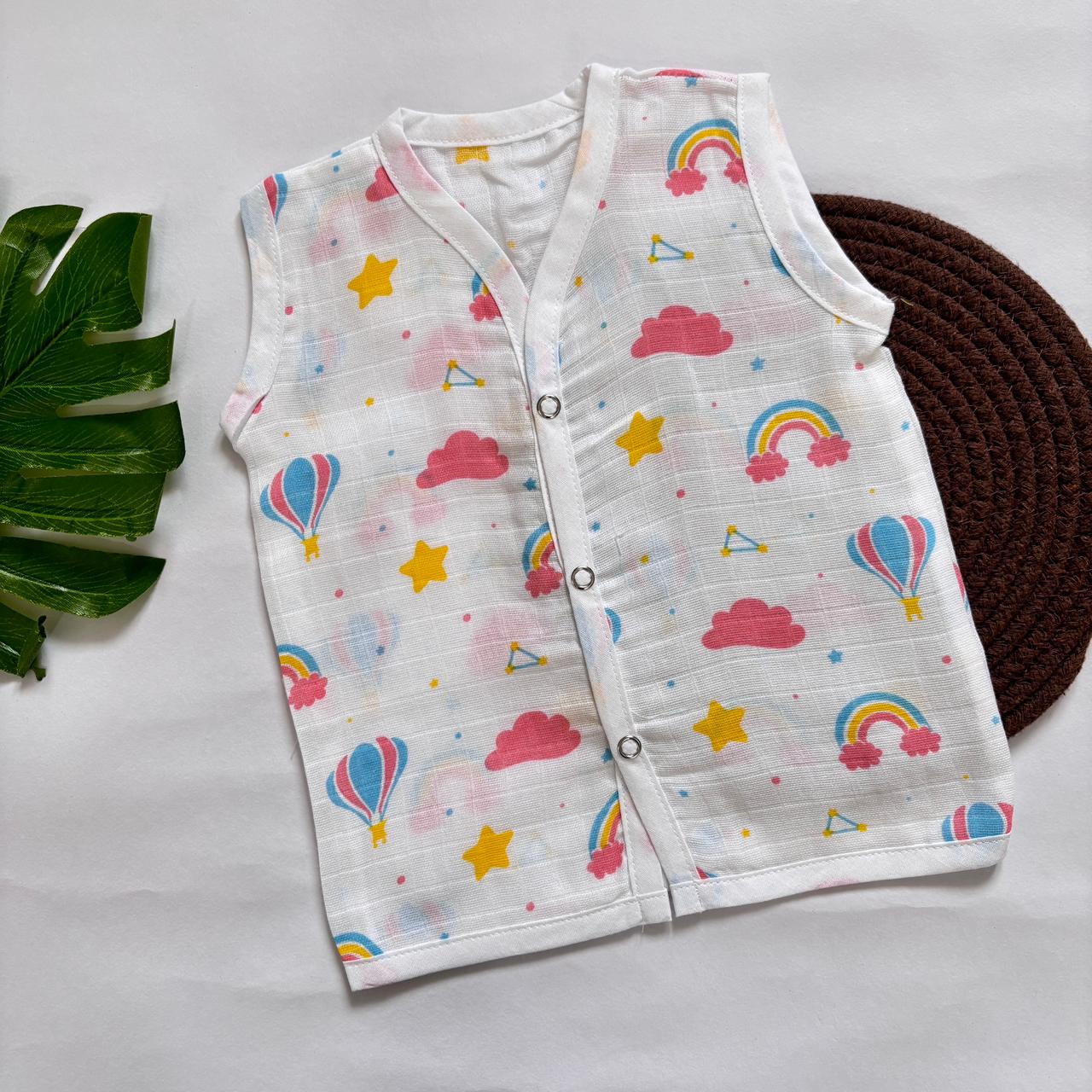 Muslin Button jablas MN01