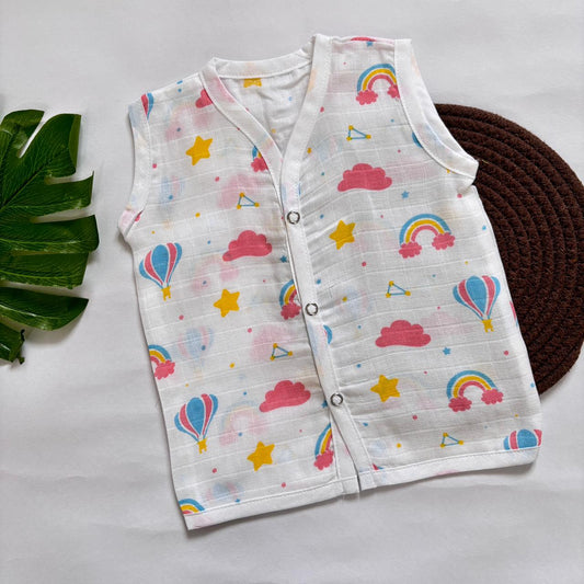 Muslin Button jablas MN01