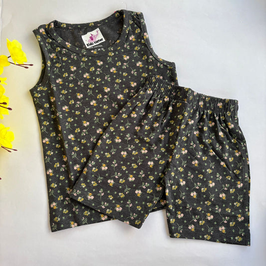Sleeveless Shorts Set SS02