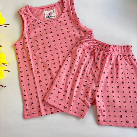 Sleeveless Shorts Set SS02