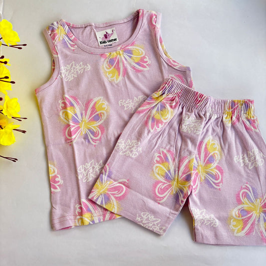Sleeveless Shorts Set SS02
