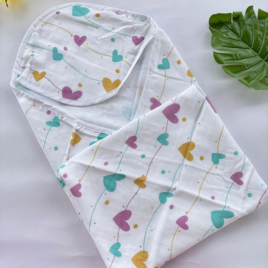 Baby muslin premium cap towel MN01