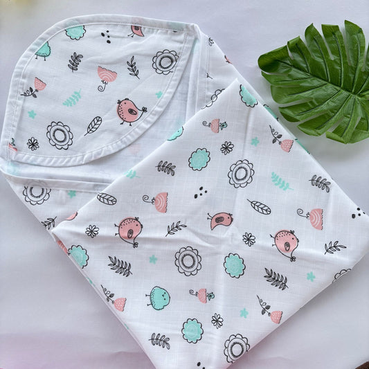 Baby muslin premium cap towel MN01