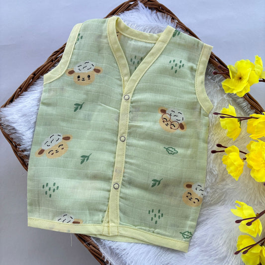 Muslin Button jablas MN01