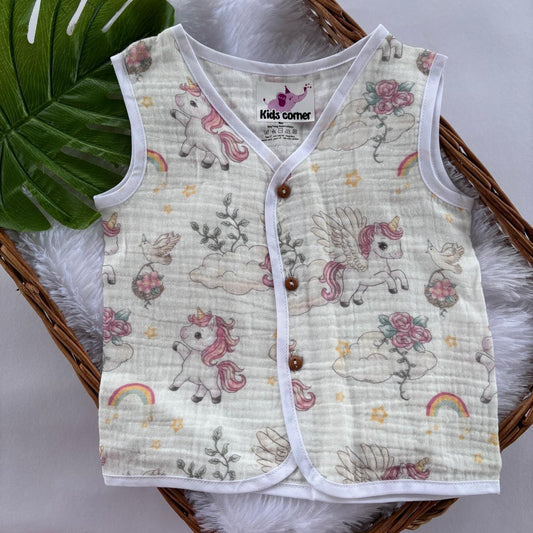 Muslin Crinkled Button jablas MN01