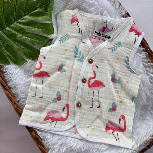Muslin Crinkled Button jablas MN01