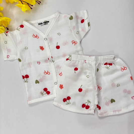 Premium Muslin co-ord set MN01