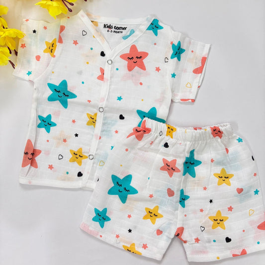 Premium Muslin co-ord set MN01