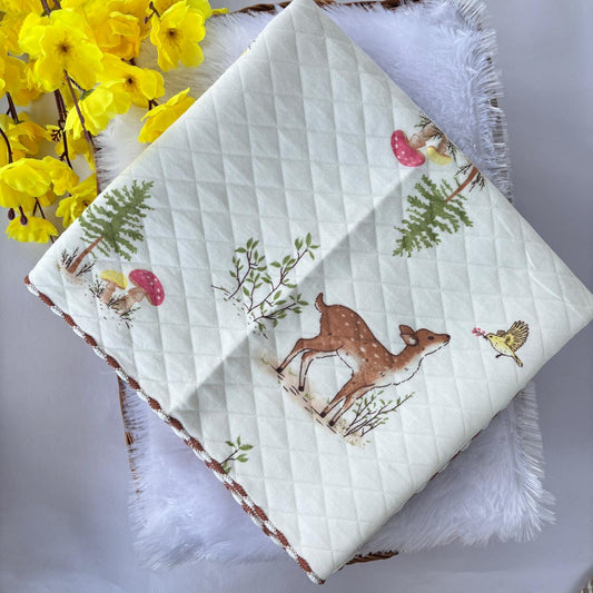 2 layer Muslin Receiving Blanket / Swaddle