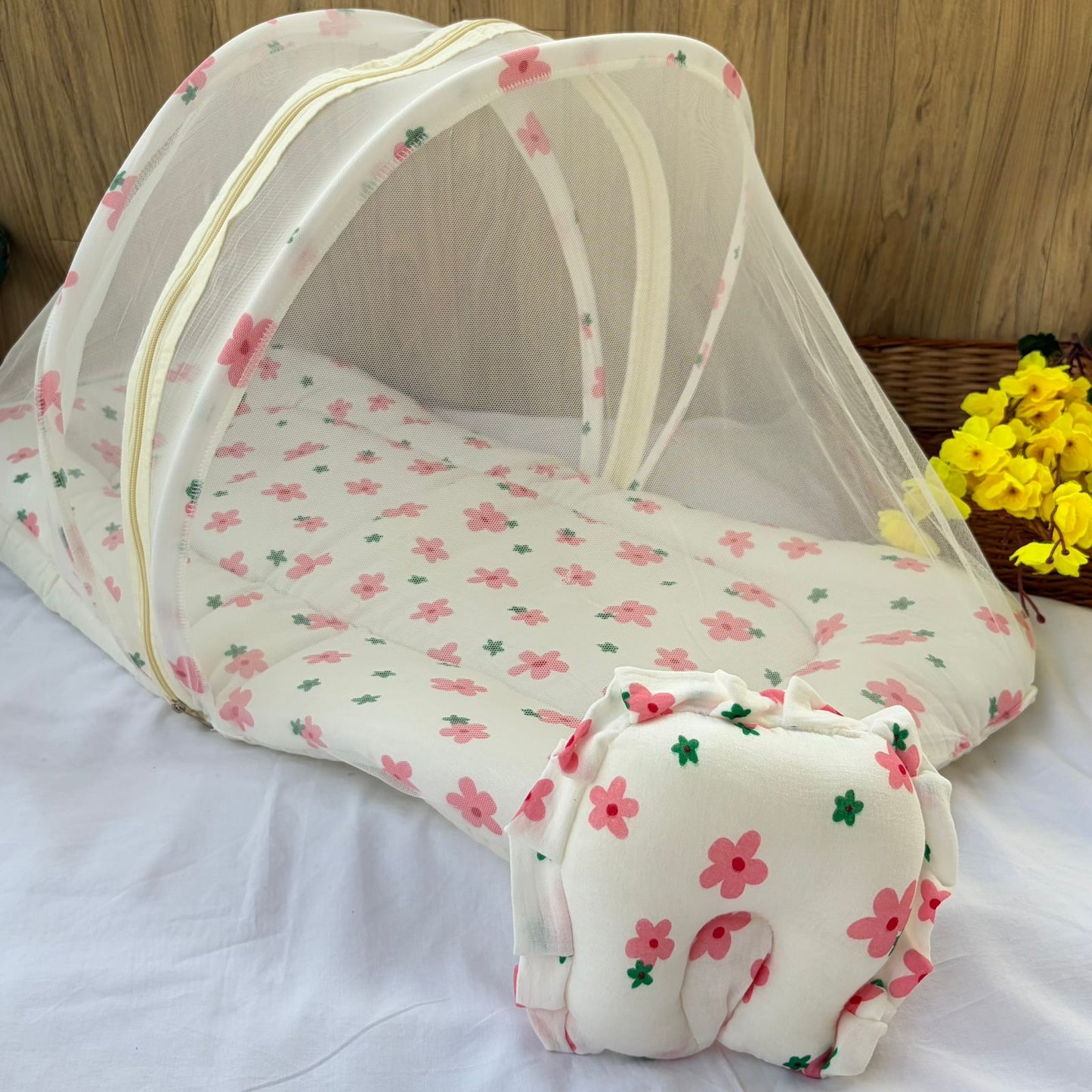 Baby Crinkled Muslin Mosquito Net Bed MN01
