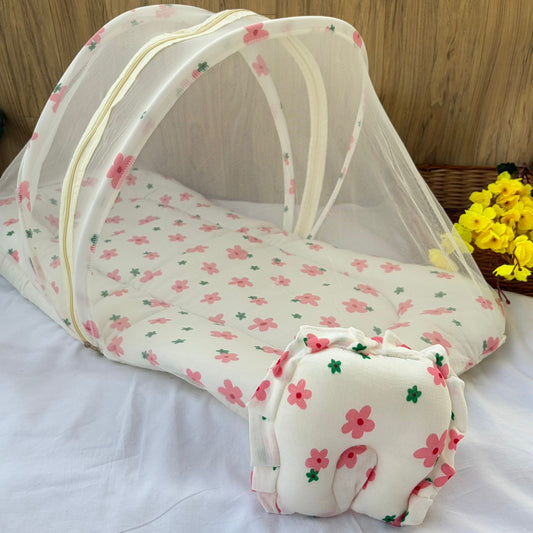 Baby Crinkled Muslin Mosquito Net Bed MN01