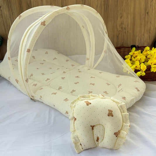 Baby Crinkled Muslin Mosquito Net Bed MN01