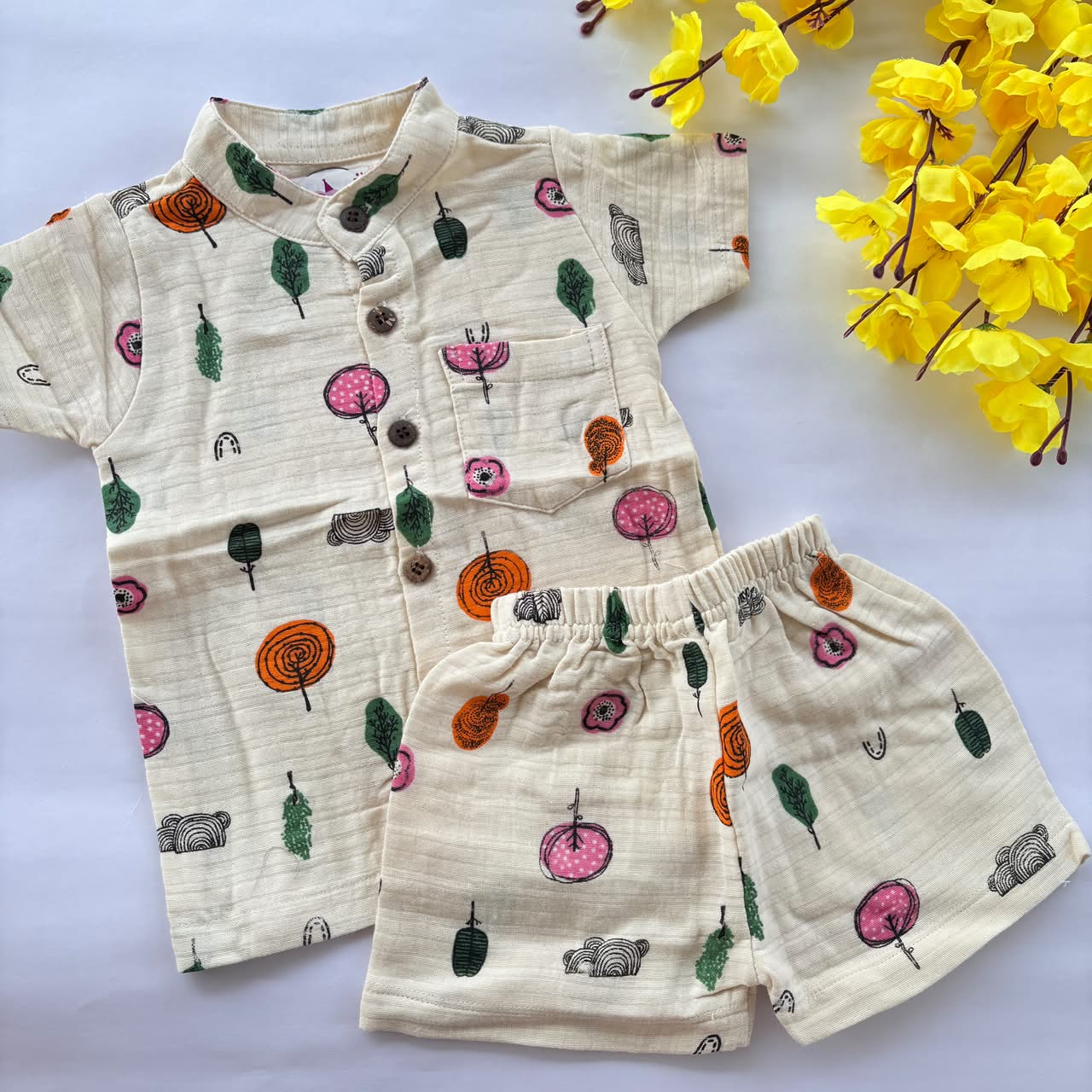 Muslin co-ord set DL01