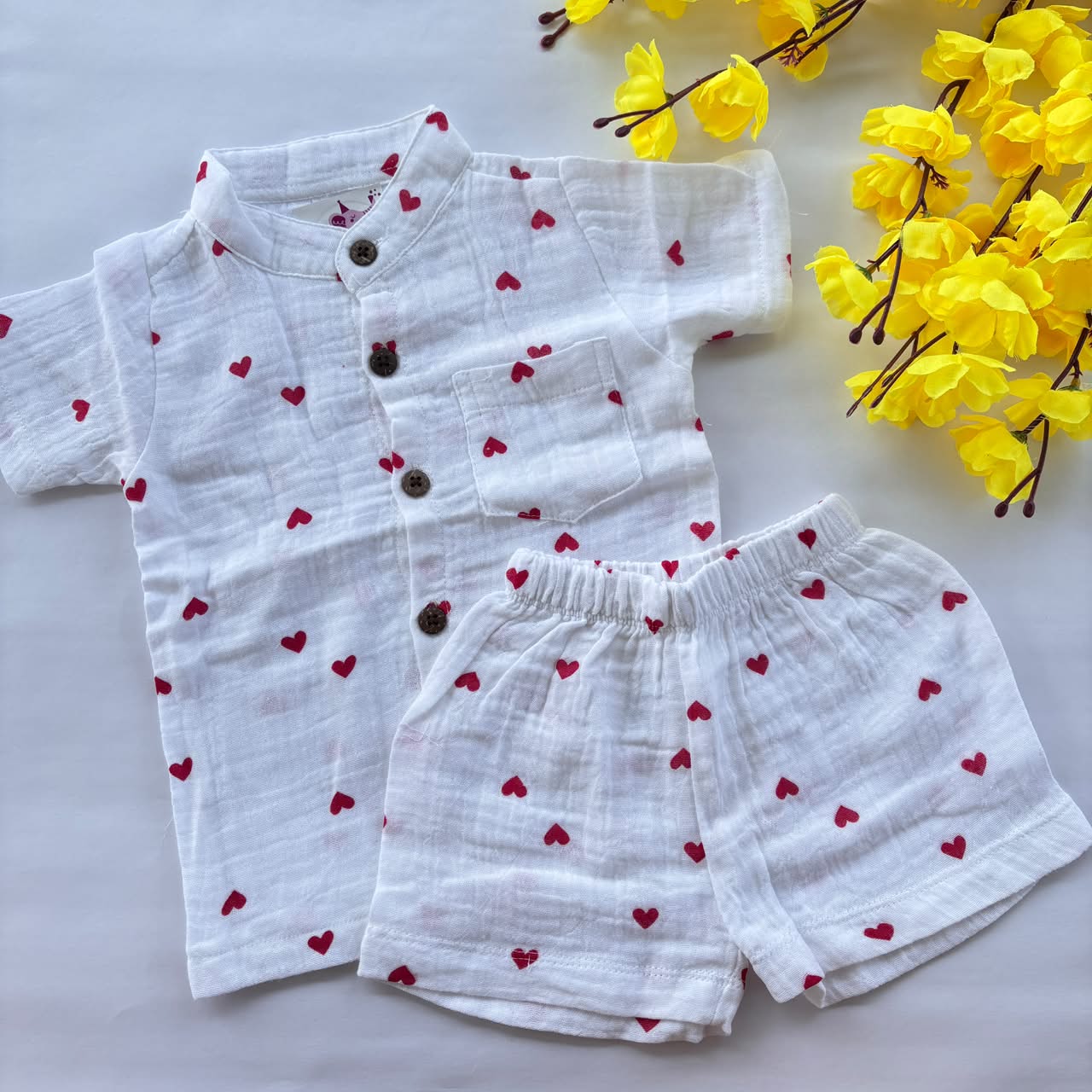 Muslin co-ord set DL01