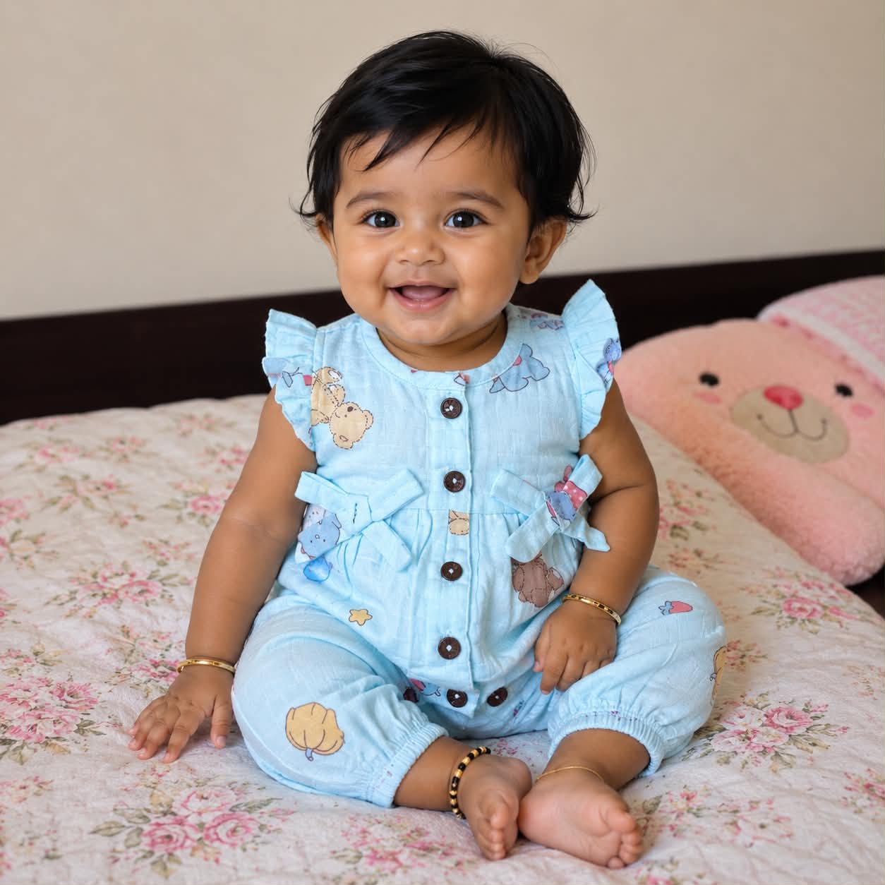 Muslin Rompers MN01